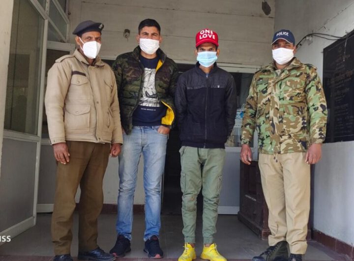 नाबालिग युवती को बहला फुसला कर भगाकर ले जाने वाला आरोपी मसूरी पुलिस ने किया गिरफ्तार ।