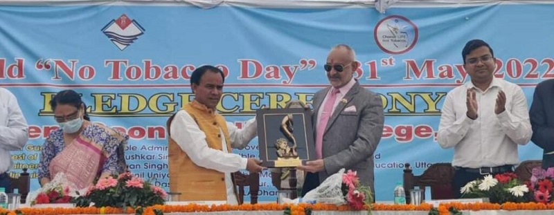 तम्बाकू निषेध में जरूरी है गांवों की भागीदारी, अंडमान-निकोबार के उप राज्यपाल ने विश्व तम्बाकू निषेध दिवस पर दिलाई शपथ ।