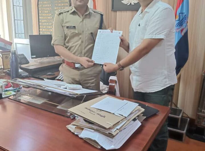 राष्ट्रीय हिंदू संघ के प्रदेश अध्यक्ष ने की पुलिस अधीक्षक से प्रदेश अध्यक्षा सीमा गौड़ की सुरक्षा की मांग। NIU