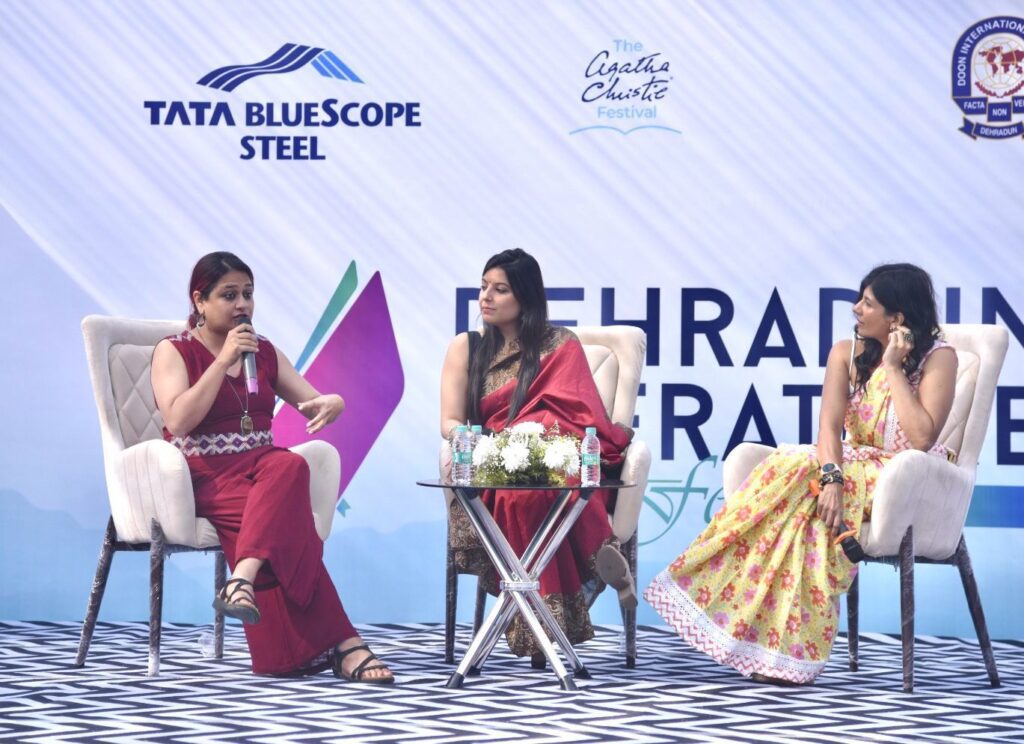 प्रसिद्ध सेलिब्रिटी लाइनअप के साथ हुआ देहरादून लिटरेचर फेस्टिवल का जोरदार समापन,DDLF में अंकिता जैन को मिला ‘शिवानी – आयरन लेडी ऑफ द हिल्स’ पुरस्कार । NIU प्रसिद्ध सेलिब्रिटी लाइनअप के साथ हुआ देहरादून लिटरेचर फेस्टिवल का जोरदार समापन,DDLF में अंकिता जैन को मिला ‘शिवानी – आयरन लेडी ऑफ द हिल्स’ पुरस्कार । NIU