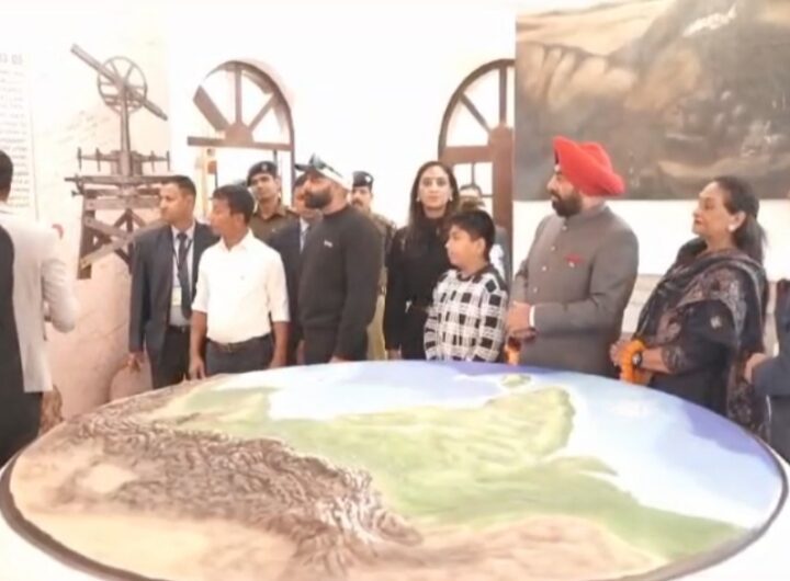 उत्तराखंड के राज्यपाल रिटायर्ड लेफ्टिनेंट जनरल गुरमीत सिंह ने जार्ज एवरेस्ट का किया भ्रमण। NIU