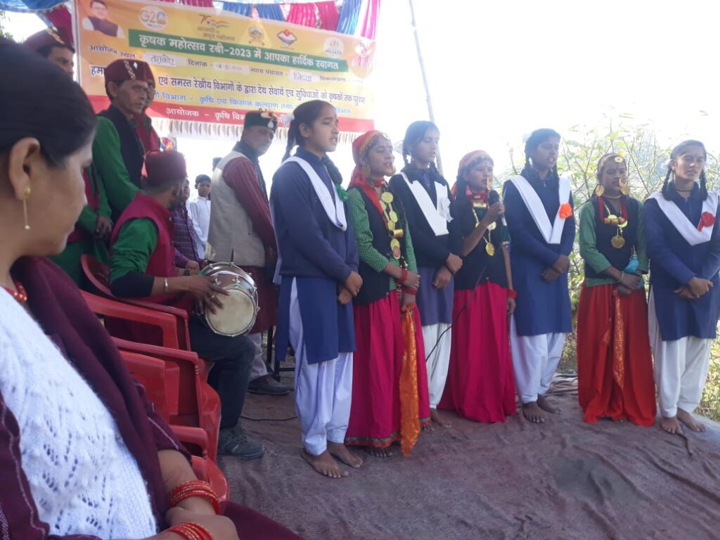 उत्तरकाशी जनपद के न्याय पंचायत जिब्या में कृषक महोत्सव का आयोजन। NIU उत्तरकाशी जनपद के न्याय पंचायत जिब्या में कृषक महोत्सव का आयोजन। NIU