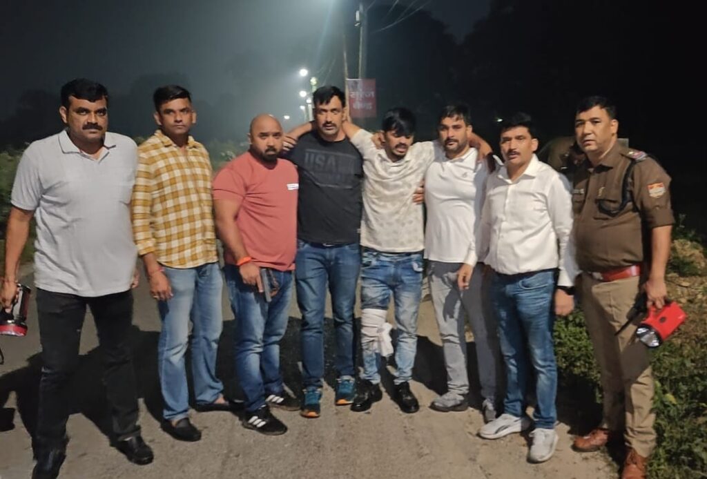 प्रेमनगर टी स्टेट में चेकिंग के दौरान पुलिस और बदमाश के बीच हुई फायरिंग, मौके की करी गई घेराबंदी | NIU