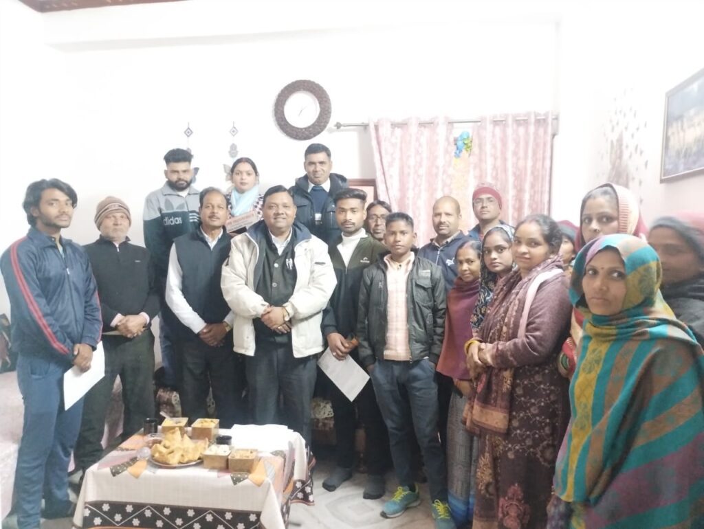 अखिल भारतीय अनुसूचित जाति युव जन समाज रजिस्टर्ड शाखा उत्तराखंड प्रदेश देहरादून की महानगर के कार्यकर्ताओं की बैठक संपन्न