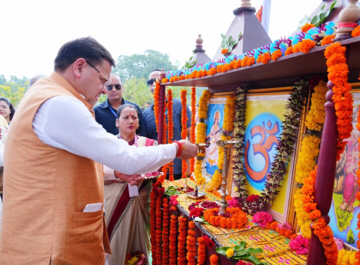 मुख्यमंत्री ने सरस्वती विद्या मन्दिर, मांडूवाला में छात्रावास शिलान्यास कार्यक्रम में किया प्रतिभाग I NIU