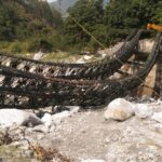 रतगाँव को जोड़ने वाला वैली ब्रिज टूटा