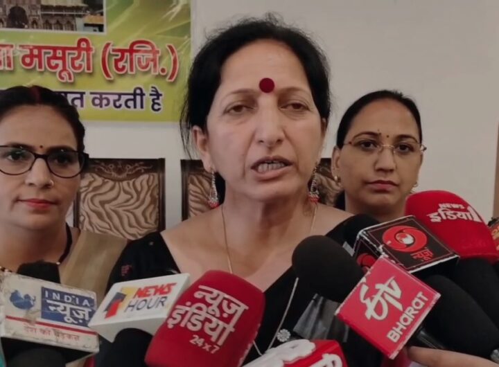 मसूरी गर्ग डिस्पेंसरी का निर्माण को लेकर पालिकाध्यक्ष मीरा सकलानी का बडा बयान, कहा हर हाल में बनेगी गग डिस्पेंसरी, राजनीति की नही चढने देगे भेट