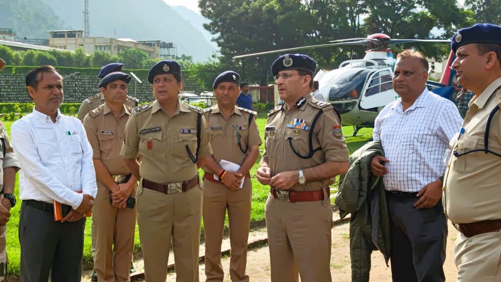 DGP उत्तराखंड ऑन ग्राउंड जीरो, रेस्क्यू कार्यों का करेंगे स्थलीय निरीक्षण । NIU