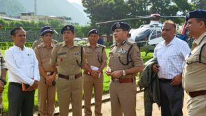 DGP उत्तराखंड ऑन ग्राउंड जीरो, रेस्क्यू कार्यों का करेंगे स्थलीय निरीक्षण । NIU