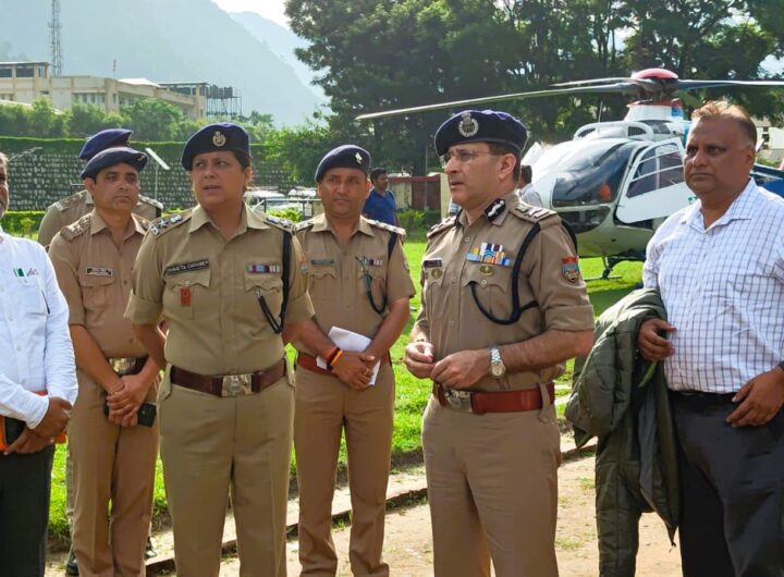 DGP उत्तराखंड ऑन ग्राउंड जीरो, रेस्क्यू कार्यों का करेंगे स्थलीय निरीक्षण । NIU