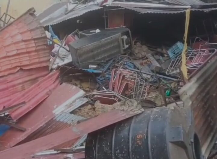 मसूरी में भारी बारिश ने बरपाया कहर, पालिका वार्ड-12 में दुकान ढही, होटल भी क्षतिग्रस्त