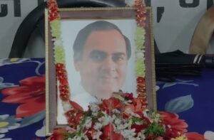 मसूरी में धूमधाम से मनाई गई पूर्व प्रधानमंत्री राजीव गांधी की जयंती