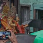 भावुक विदाई के साथ गणेश महोत्सव का समापन, श्रद्धालुओं ने भीगी पलकों से दी बप्पा को विदा