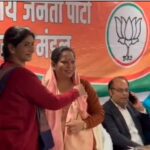 मसूरी भाजपा मंडल की बैठक में नई प्रभारी ज्योति कोटिया का भव्य स्वागत