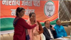 मसूरी भाजपा मंडल की बैठक में नई प्रभारी ज्योति कोटिया का भव्य स्वागत
