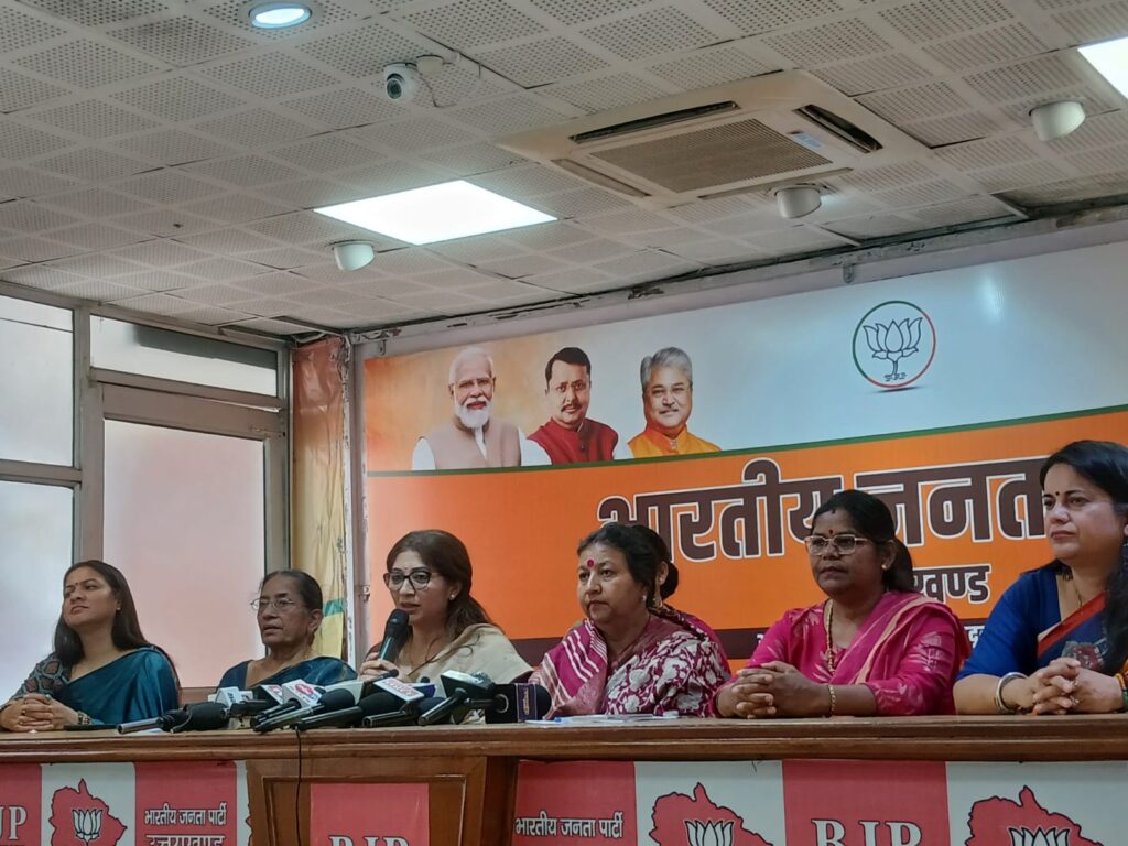 देहरादून: बीजेपी महिला नेताओं ने “महिला वंदन अधिनियम” का किया स्वागत, पीएम मोदी ने जो कहा वो करके दिखाया: रुचि भट्ट । NIU