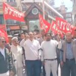 मसूरी में मजदूरों का हुंकार, ‘काला कानून वापस लो’, मांगें नहीं मानी तो एक जून से अनिश्चितकालीन हड़ताल की चेतावनी