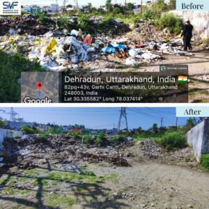 देहरादून: शहरी पारिस्थितिकी की बहाली के लिए युवाओं ने लिया हाथ में झाड़ू, बिंदाल हाइडल कॉलोनी में सफाई अभियान, 100 किग्रा से अधिक कचरा हटाया। NIU