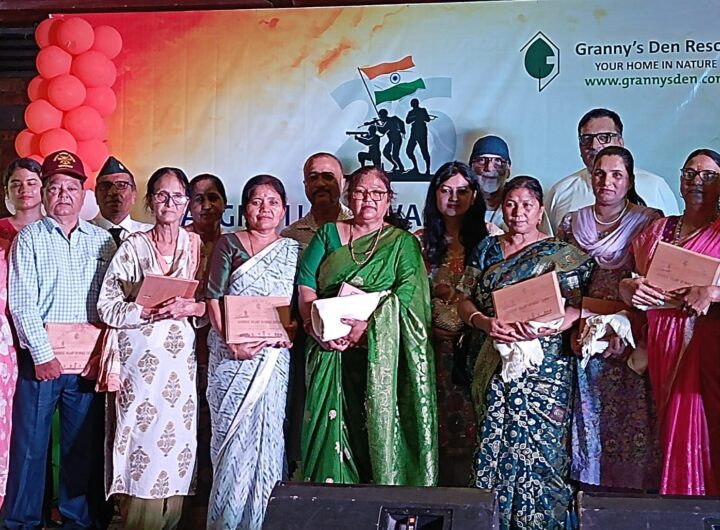 ग्रैनीज़ डेन रिज़ॉर्ट में कारगिल विजय दिवस पर शहीदों को भावभीनी श्रद्धांजलि, वीर सैनिकों, वीर नारियों और पूर्व सैन्य अधिकारियों का हुआ सम्मान, देशभक्ति से गूंजा पूरा परिसर। NIU 