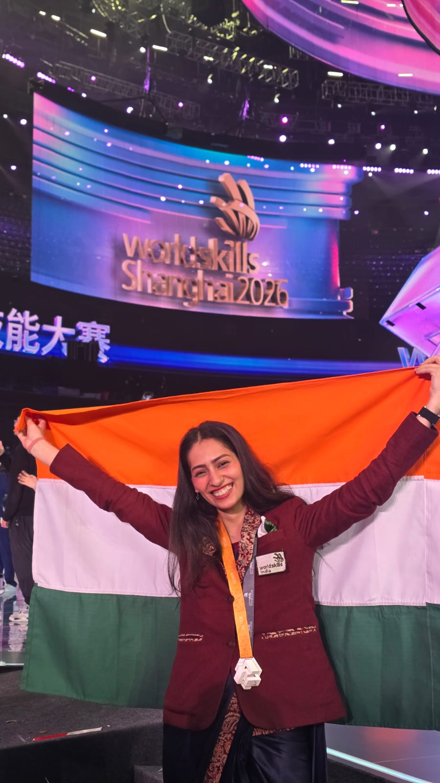 वर्ल्डस्किल्स प्रतियोगिता-2026 में उत्तराखंड की सानिया जोशी एवं पार्थ वोहरा ने भारत के लिए जीते रजत पदक