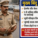 सहारनपुर जनपद में यातायात पुलिस ने नियम तोड़ने वालों के खिलाफ बड़ी कार्रवाई शुरू कर दी है।