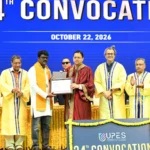 मुख्यमंत्री श्री पुष्कर सिंह धामी ने यूपीईएस के 24वें दीक्षांत समारोह में किया प्रतिभाग