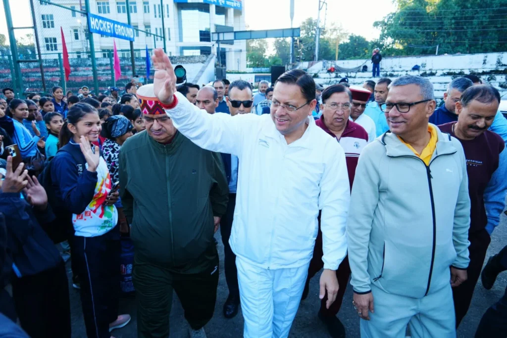 मुख्यमंत्री श्री पुष्कर सिंह धामी ने देहरादून में ‘रन फॉर यूनिटी’ कार्यक्रम में किया प्रतिभाग