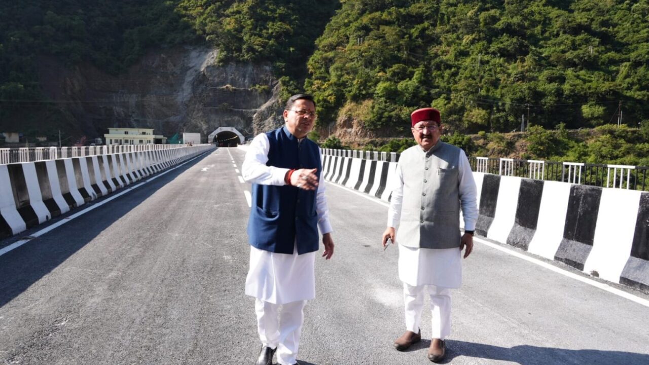 156 करोड़ रुपये की लागत से निर्मित पुल-सुरंग मार्ग पर ट्रायल के आधार पर आवागमन शुरू