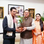 CM धामी से प्रसिद्ध फिल्म अभिनेता अक्षय कुमार ने की शिष्टाचार भेंट,प्रदेश में फिल्म निर्माण की संभावनाओं पर हुई चर्चा । NIU