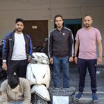 अवैध शराब के साथ युवक गिरफ्तार, स्कूटी से 48 क्वार्टर व्हिस्की और 24 कैन बियर बरामद। NIU